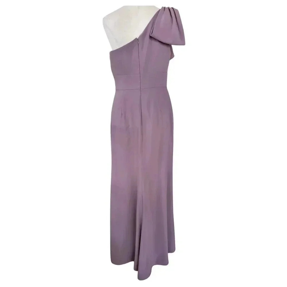 AFTER SIX Bowed One-Shoulder Trumpet Formal Dress Size 8 - Picture 5 of 8